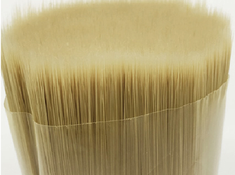 Light Blonde Solid Round Tapered Brush Filament