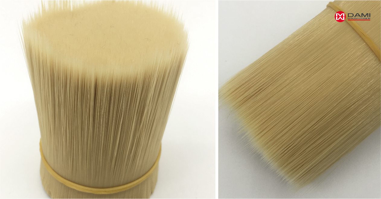 Off-White Light Blonde Solid Tapered Paint Brush Filament插图