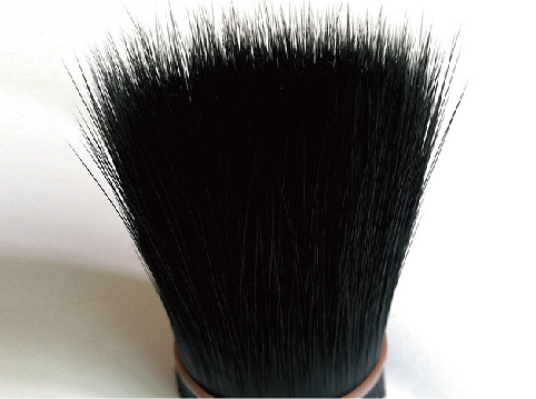 Black Synthetic Artificial Comestic Brush Bristle