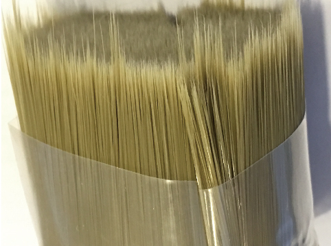 Dark Blonde Solid Round Tapered Paint Brush Filament